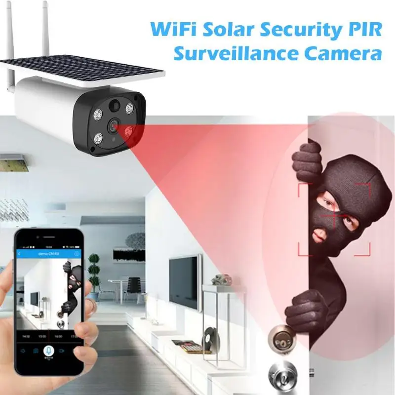 Hot Sale Solar Camera Skillful Manufacture Solar Waterproof IP Camera Motion Detection Home Security Surveillance Camera
Hot Sale Solar Camera Skillful Manufacture Solar Waterproof IP Camera Motion Detection Home Security Surveillance Camera