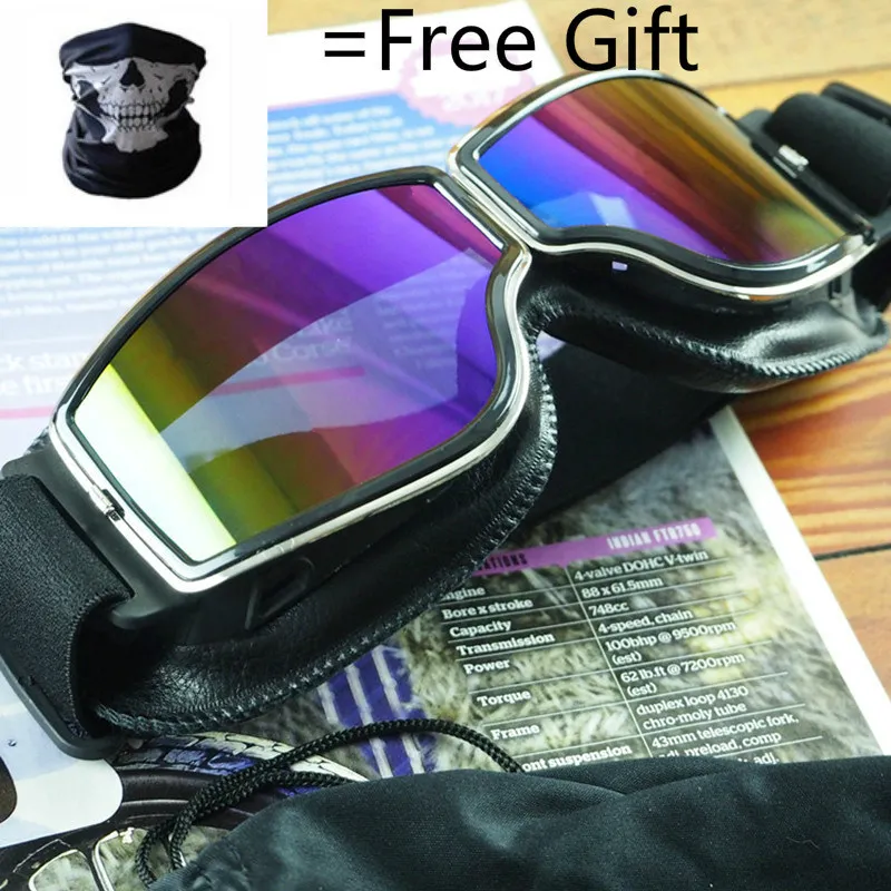 Universal Vintage Motorcycle Goggles Motorbike Scooter Biker Glasses Helmet Goggles Foldable
Universal Vintage Motorcycle Goggles Motorbike Scooter Biker Glasses Helmet Goggles Foldable