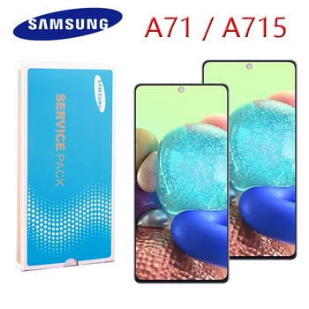 Original AMOLED for Samsung Galaxy A71 LCD Touch Digitizer Assembly A71 Lcd Display A715 A715F A715FD Touch Screen
Original AMOLED for Samsung Galaxy A71 LCD Touch Digitizer Assembly A71 Lcd Display A715 A715F A715FD Touch Screen