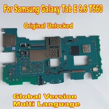 Original Multilingual Global Motherboard For Samsung Galaxy Tab E 9.6 T560 Mainboard Electronic Circuits Card Fee Flex Cable 
Original Multilingual Global Motherboard For Samsung Galaxy Tab E 9.6 T560 Mainboard Electronic Circuits Card Fee Flex Cable