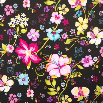 1 yard Polyester/PVC coated Waterproof Fabric for bag, handmaking, flowers on black (width=140cm)
1 yard Polyester/PVC coated Waterproof Fabric for bag, handmaking, flowers on black (width=140cm)