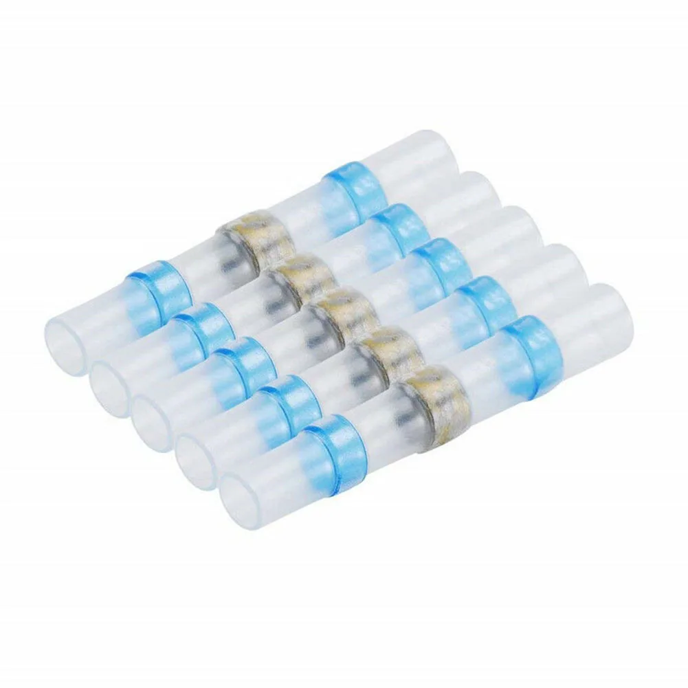 100Pcs Solder Insulated Waterproof Seal Sleeve Cable Blue Heat Shrink Butt Electrical Tinned Wire Splice Terminal Accessories
100Pcs Solder Insulated Waterproof Seal Sleeve Cable Blue Heat Shrink Butt Electrical Tinned Wire Splice Terminal Accessories