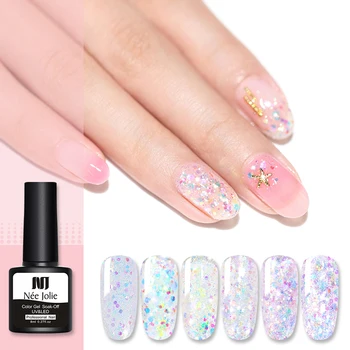 Nee Jolie Glistening UV Nail Gel Bling Sequins Soak Off UV Gel Nail Art UV Gel Polish 1 Bottle 8ML Chic Stylish
Nee Jolie Glistening UV Nail Gel Bling Sequins Soak Off UV Gel Nail Art UV Gel Polish 1 Bottle 8ML Chic Stylish