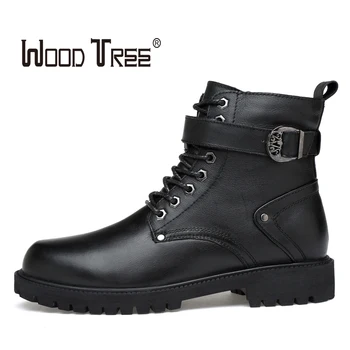 WOODTREE autumn and winter men's wool boots men's commando single high-top Martin steel pointed cotton combat boots
WOODTREE autumn and winter men's wool boots men's commando single high-top Martin steel pointed cotton combat boots