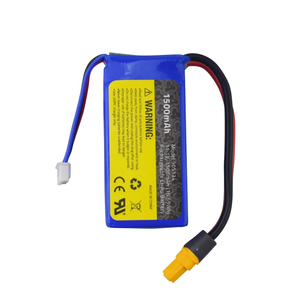 11.1V 1500mah lithium battery for Udirc UDI010 brushless motor high-speed RC boat, XT60 interface power rechargeable battery
11.1V 1500mah lithium battery for Udirc UDI010 brushless motor high-speed RC boat, XT60 interface power rechargeable battery