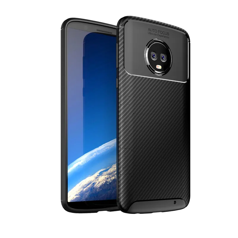 For Moto G 6 G6 Plus Carbon Fiber Case for MotoG6 Cover Soft Anti-Skid Silicone TPU Phone Cover for Motorola Moto G6 Plus
For Moto G 6 G6 Plus Carbon Fiber Case for MotoG6 Cover Soft Anti-Skid Silicone TPU Phone Cover for Motorola Moto G6 Plus