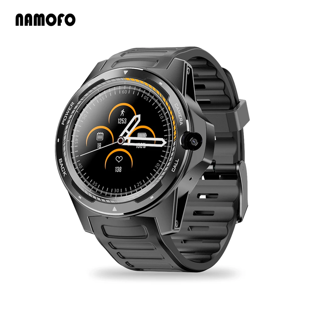 4G GPS Men's Sports Smart Watch 8MP Camera Answer Dial Call WIFI SIM Card Wrist Smartwatch Music Player Heart Rate Monitoring
4G GPS Men's Sports Smart Watch 8MP Camera Answer Dial Call WIFI SIM Card Wrist Smartwatch Music Player Heart Rate Monitoring