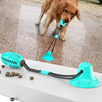 Dog Toys for Large Dogs Interactive Chew Leak Food Ball with Ropes Bite Resistant Suction Cup Dog Toothbrush Toys Dog Supplies
Dog Toys for Large Dogs Interactive Chew Leak Food Ball with Ropes Bite Resistant Suction Cup Dog Toothbrush Toys Dog Supplies