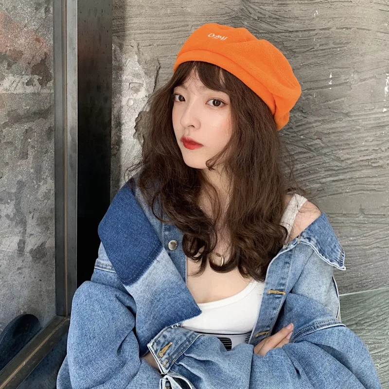 Beret Female Korean Alphabet Embroidery Pure Color Simple Hat Versatile Fashionable Painter Hats Berets Caps for Women Hut Damen
Beret Female Korean Alphabet Embroidery Pure Color Simple Hat Versatile Fashionable Painter Hats Berets Caps for Women Hut Damen