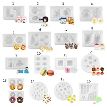 Food Ice Cream Egg Bread Pizza Silicone Mold Resin Jewelry Milk Bottle Keychain Pendant Fridge Magnet DIY Resin Molds 
Food Ice Cream Egg Bread Pizza Silicone Mold Resin Jewelry Milk Bottle Keychain Pendant Fridge Magnet DIY Resin Molds