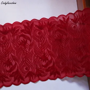 1Yard 21cm Wide Velvet Red Stretch Lace Trim Ribbon Elastic Lace Fabric Bra Making Lace Lingerie Garters Sewing Accessories DIY
1Yard 21cm Wide Velvet Red Stretch Lace Trim Ribbon Elastic Lace Fabric Bra Making Lace Lingerie Garters Sewing Accessories DIY
