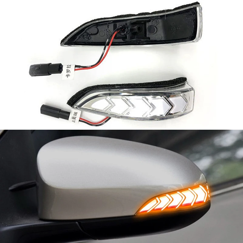 2pcs Dynamic Turn Signal Side Indicator LED DRL Flowing Light for Toyota Camry Corolla Altis Vios Yaris Prius C Venza Avalon
2pcs Dynamic Turn Signal Side Indicator LED DRL Flowing Light for Toyota Camry Corolla Altis Vios Yaris Prius C Venza Avalon