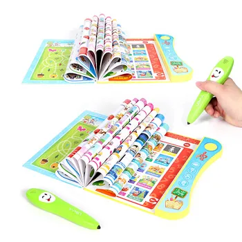 Multi-function Electronic English Reading learning book with smart logic pen parent-child interaction Educational toys for kids
Multi-function Electronic English Reading learning book with smart logic pen parent-child interaction Educational toys for kids