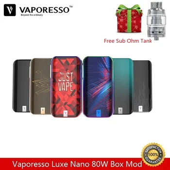 Original Vaporesso Luxe Nano 80W Box Mod Built-in 2500mAh Fit for Skrr Vape Tank Vaporizer E-Cigarette Mods Box Vs Voopoo Drag
Original Vaporesso Luxe Nano 80W Box Mod Built-in 2500mAh Fit for Skrr Vape Tank Vaporizer E-Cigarette Mods Box Vs Voopoo Drag