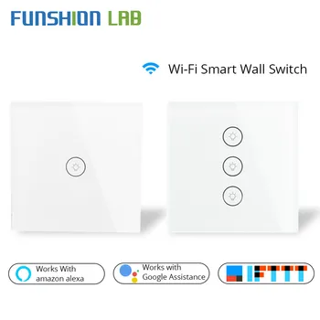Wifi Smart Wall Touch Switch Glass Panel EU Standard APP Remote Control Works with Amazon Alexa Google Home 、
Wifi Smart Wall Touch Switch Glass Panel EU Standard APP Remote Control Works with Amazon Alexa Google Home 、