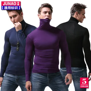 Men Turtleneck Warm Underwear Modal Thin High Quality Long Sleeve Bottoming Shirt Autumn Winter Pure Color Simple Slim Underwear
Men Turtleneck Warm Underwear Modal Thin High Quality Long Sleeve Bottoming Shirt Autumn Winter Pure Color Simple Slim Underwear
