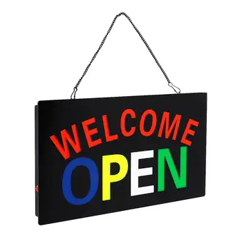 Bar Open Welcome LED Hanging Sign Light Board Pub Club Party Door Shop Display Lamp Decoration Advertising Commercial Lighting 
Bar Open Welcome LED Hanging Sign Light Board Pub Club Party Door Shop Display Lamp Decoration Advertising Commercial Lighting