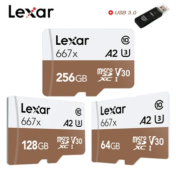 Original Lexar Professional Memory Card 64GB 128GB 256GB Max 100MB/s read 667x Micro SD Card cartao de memoria Card Flash Card
Original Lexar Professional Memory Card 64GB 128GB 256GB Max 100MB/s read 667x Micro SD Card cartao de memoria Card Flash Card