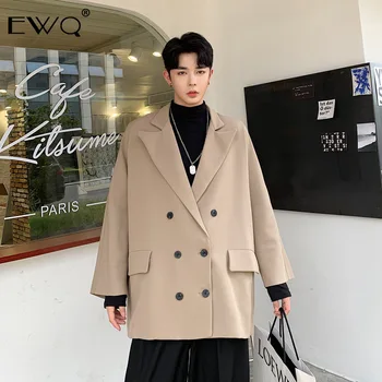 EWQ / 2020 Spring New Casual Bat Sleeve Oversize Double Breasted Man's Suit Male Profile Lapel Man's Suit Loose Coat 9Y000104
EWQ / 2020 Spring New Casual Bat Sleeve Oversize Double Breasted Man's Suit Male Profile Lapel Man's Suit Loose Coat 9Y000104