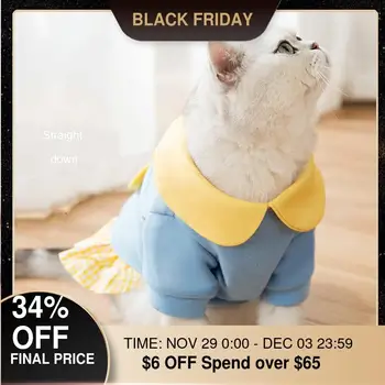 2020 New Pet Clothes Cats Skirt for Small Dog Dresses Winter Costume Chihuahua Vest Cat Dress Kitten T Shirt Clothes Supplies
2020 New Pet Clothes Cats Skirt for Small Dog Dresses Winter Costume Chihuahua Vest Cat Dress Kitten T Shirt Clothes Supplies