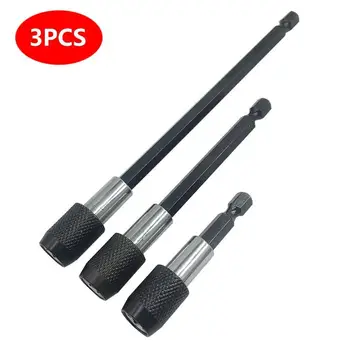 1/4 Hex Shank Electric Drill Magnetic Screwdriver Bit Holder Stainless Steel Magnetism Limit Adjustable Extension Rod durable
1/4 Hex Shank Electric Drill Magnetic Screwdriver Bit Holder Stainless Steel Magnetism Limit Adjustable Extension Rod durable