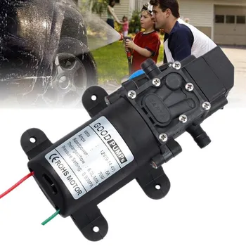 12V DC 70W Diaphragm Water Pump Automatic High Pressure Switch 6L/min 130PSI Straight Pipe on Both Sides Right Outlet
12V DC 70W Diaphragm Water Pump Automatic High Pressure Switch 6L/min 130PSI Straight Pipe on Both Sides Right Outlet