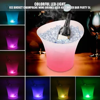 7 Color LED 5L Waterproof Plastic Ice Bucket Bars Nightclubs Light Up Champagne Beer Bucket Bars Night Party Ice Bucket 
7 Color LED 5L Waterproof Plastic Ice Bucket Bars Nightclubs Light Up Champagne Beer Bucket Bars Night Party Ice Bucket