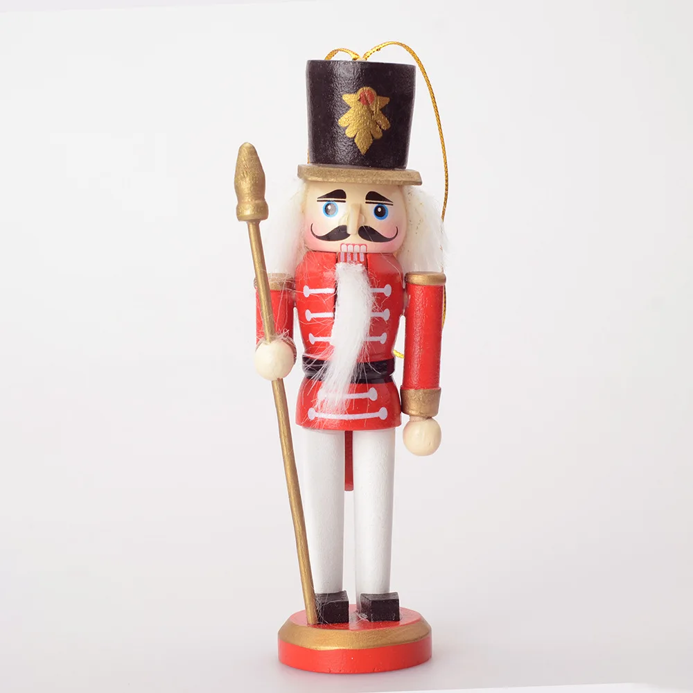 creative wood craft gifts hand-painted nutcracker soldier puppet