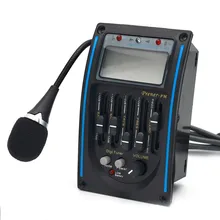 LC-5 5-Band Acoustic Guitar Preamp EQ LCD Tuner Piezo Pickup Equalizer With Mic Standard Acoustic Guitar Accessories
LC-5 5-Band Acoustic Guitar Preamp EQ LCD Tuner Piezo Pickup Equalizer With Mic Standard Acoustic Guitar Accessories