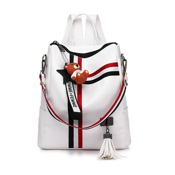 Attra-Yo Bags for Women 2019 New Retro Fashion Women Backpack PU Leather High Quality School Bag Tassel Bear Pentagram Pendant
Attra-Yo Bags for Women 2019 New Retro Fashion Women Backpack PU Leather High Quality School Bag Tassel Bear Pentagram Pendant