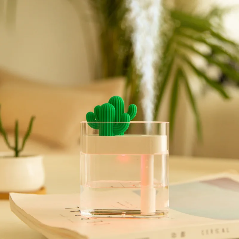 Clear Cactus Ultrasonic Air Humidifier 160ML Color Light USB Air Purifier Anion Mist Maker Water Atomizer capacity 160ml
Clear Cactus Ultrasonic Air Humidifier 160ML Color Light USB Air Purifier Anion Mist Maker Water Atomizer capacity 160ml