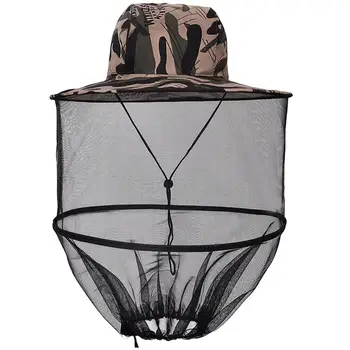 Beekeeping Cap Mask Fishing Camouflage Hat Insects Mosquito Net Prevention Caps Mesh Outdoor Sunshade Neck Head Cover
Beekeeping Cap Mask Fishing Camouflage Hat Insects Mosquito Net Prevention Caps Mesh Outdoor Sunshade Neck Head Cover