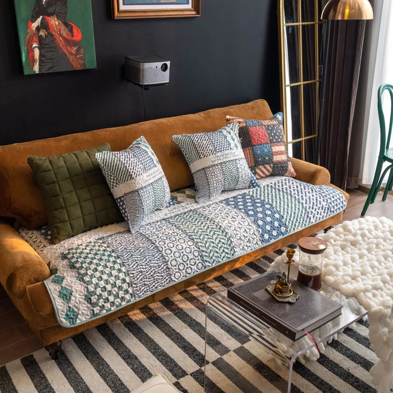 Fashionable Personalized Sofa Cover Rural Style All Cotton Simple Modern Non Slip Cushion
Fashionable Personalized Sofa Cover Rural Style All Cotton Simple Modern Non Slip Cushion