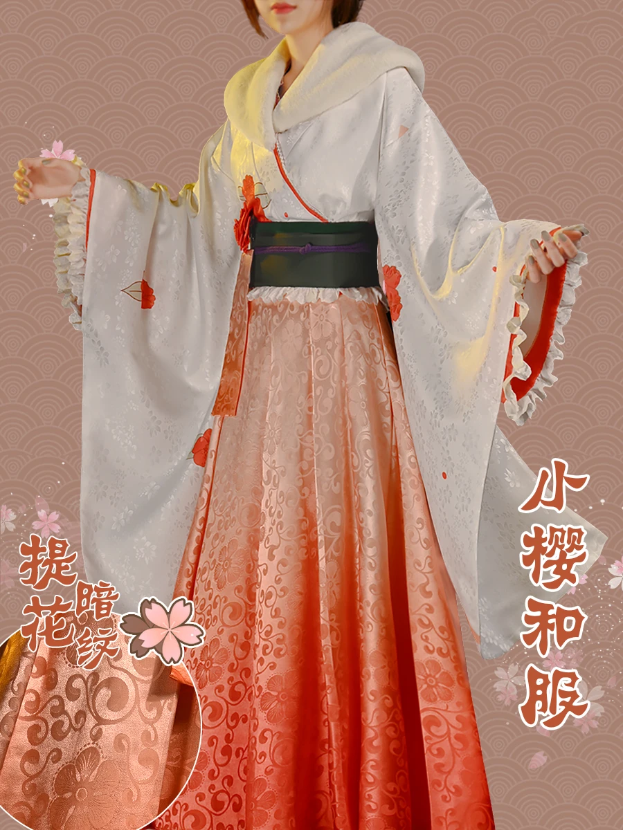Anime Game Cardcaptor Sakura KINOMOTO SAKURA Kimono Uniform Party Dress Cosplay Costume Halloween Women Free Shipping 2021 New
Anime Game Cardcaptor Sakura KINOMOTO SAKURA Kimono Uniform Party Dress Cosplay Costume Halloween Women Free Shipping 2021 New