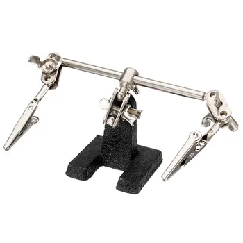 Third Hand Soldering Iron Stand Clamp Helping Hands Clip Tool PCB Holder Electrical Circuits Hobby
Third Hand Soldering Iron Stand Clamp Helping Hands Clip Tool PCB Holder Electrical Circuits Hobby