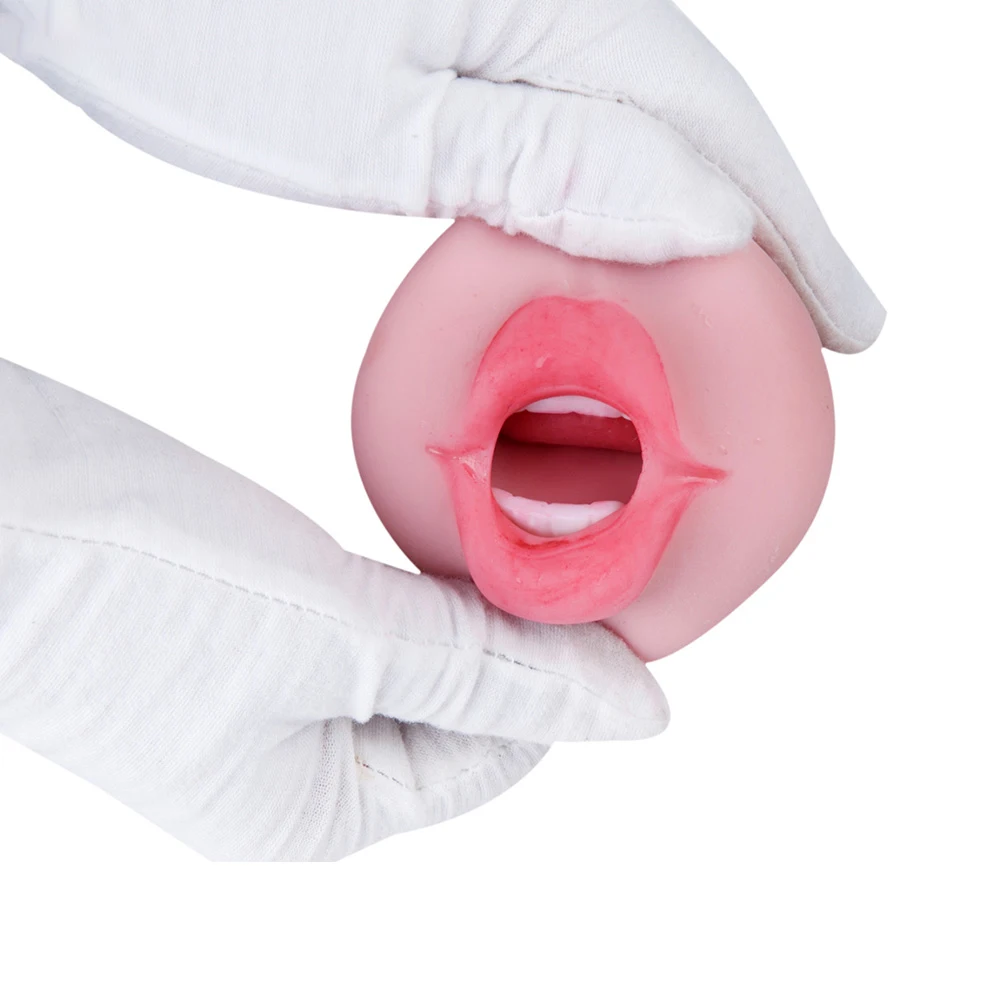 Мастурбатор для мужчин со ртом и вагиной искусственная реалистичная 3D игрушка