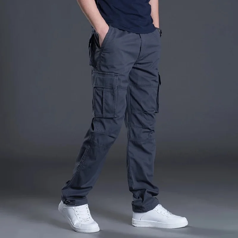 Men's Cargo Pants Mens Casual Multi Pockets Military Large size Tactical Pants Men Outwear Army Straight Slacks Long Trousers
Men's Cargo Pants Mens Casual Multi Pockets Military Large size Tactical Pants Men Outwear Army Straight Slacks Long Trousers