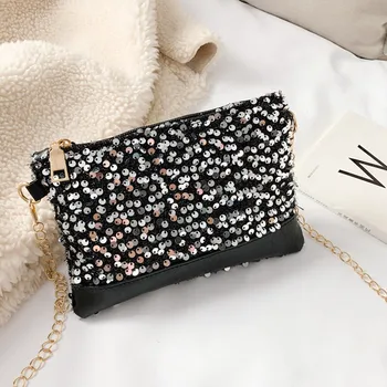 &40 Fashion Crossbody Bags For Women Outdoor Solid Color Leather Sequin Shoulder Bag Messenger Bag Sac A Main Femme Bag
&40 Fashion Crossbody Bags For Women Outdoor Solid Color Leather Sequin Shoulder Bag Messenger Bag Sac A Main Femme Bag