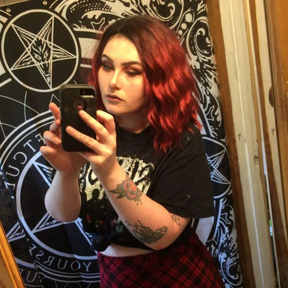 red wigs