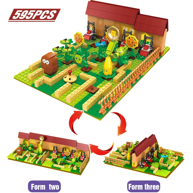 2020 New PVZ Building Blocks Set Plants Vs Zombies Farm Maze Mini Mutants Action Figures Toys For Children Gifts
2020 New PVZ Building Blocks Set Plants Vs Zombies Farm Maze Mini Mutants Action Figures Toys For Children Gifts