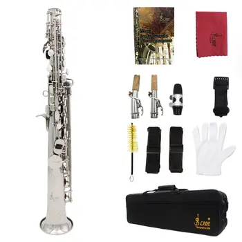 Brass Saxofon Straight Soprano Tenor Sax Saxophone Bb B Flat Sax Carve Pattern Musical Woodwind Instruments with Carrying Case
Brass Saxofon Straight Soprano Tenor Sax Saxophone Bb B Flat Sax Carve Pattern Musical Woodwind Instruments with Carrying Case