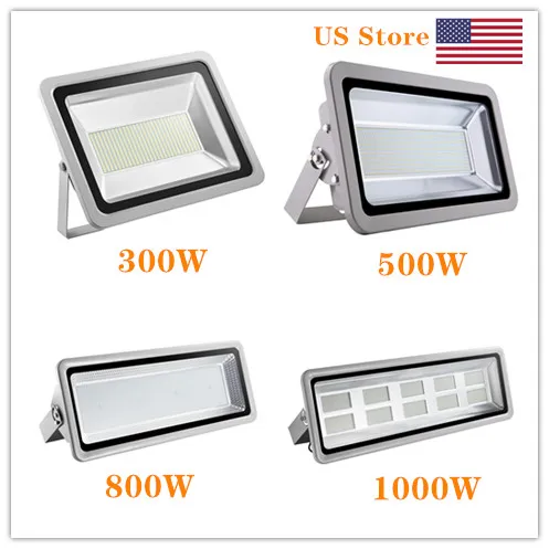 2pcs 500W/800W/1000W 110V LED Flood Light Floodlight Spotlight Waterproof Outdoor Lamp Coldwhite Floodlight for GardenStreet
2pcs 500W/800W/1000W 110V LED Flood Light Floodlight Spotlight Waterproof Outdoor Lamp Coldwhite Floodlight for GardenStreet