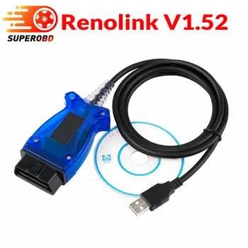 New Arrival Renolink OBD2 for Renault car accessoriesECU Programmer V1.52 Key/Airbag/ECM/UCH/Programmer
New Arrival Renolink OBD2 for Renault car accessoriesECU Programmer V1.52 Key/Airbag/ECM/UCH/Programmer