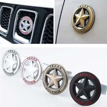 

Auto Grille Emblem for Jeep Texas Edtion Grand Commander Cherokee Wrangler JK TJ Rubicon Patriot Compass Side Rear Window Badge