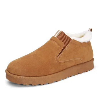 2020 New Flat heel men boots Suede Plus cashmere Shoes male Round head Solid Color fashion winter Botas Hombre Size 39-44
2020 New Flat heel men boots Suede Plus cashmere Shoes male Round head Solid Color fashion winter Botas Hombre Size 39-44