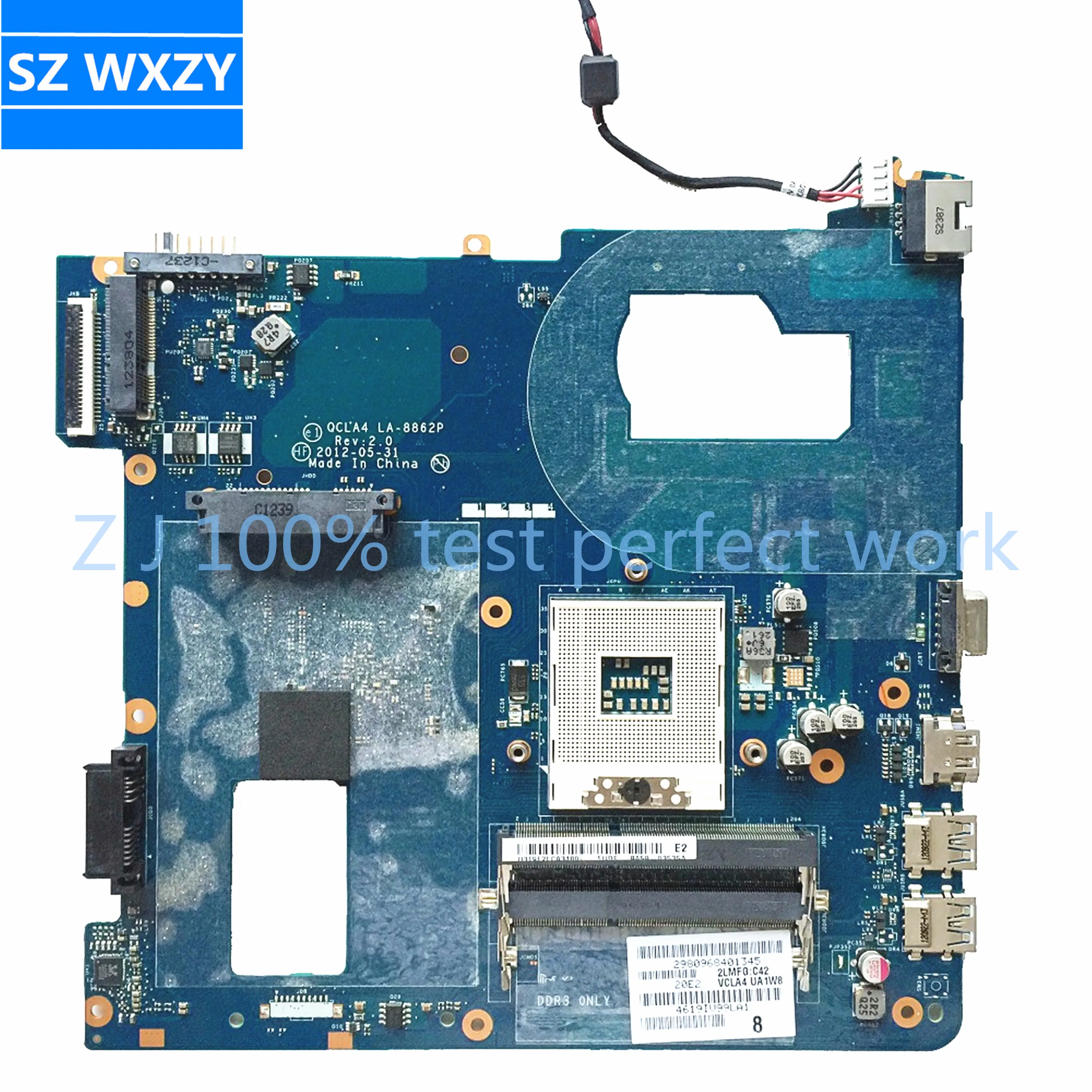 Материнская плата для ноутбука Samsung NP-350V5C 350V5X QCLA4 LA-8862P HM76 DDR3 100% протестирована