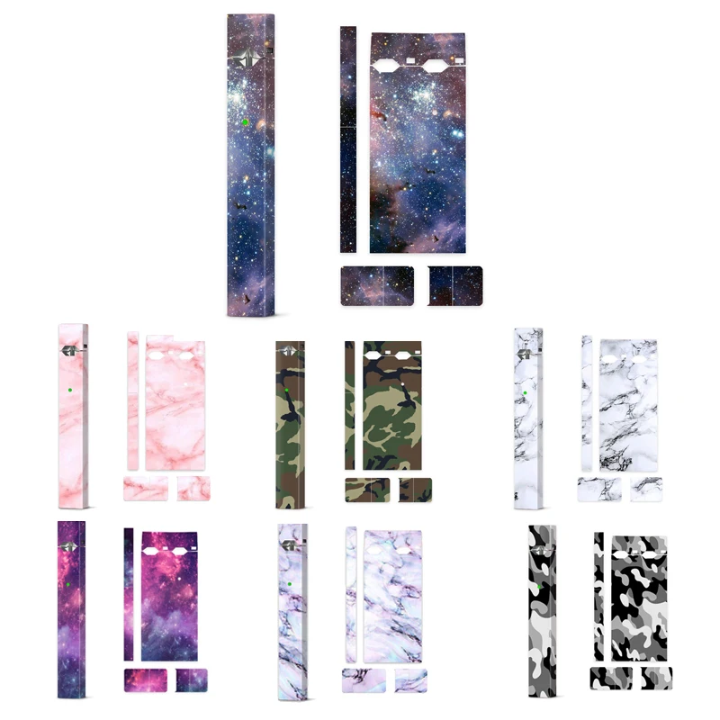 Galaxy/Camouflage Sticker Printing Skin For Juul Cover Film Case for Juul E Cigarette
Galaxy/Camouflage Sticker Printing Skin For Juul Cover Film Case for Juul E Cigarette