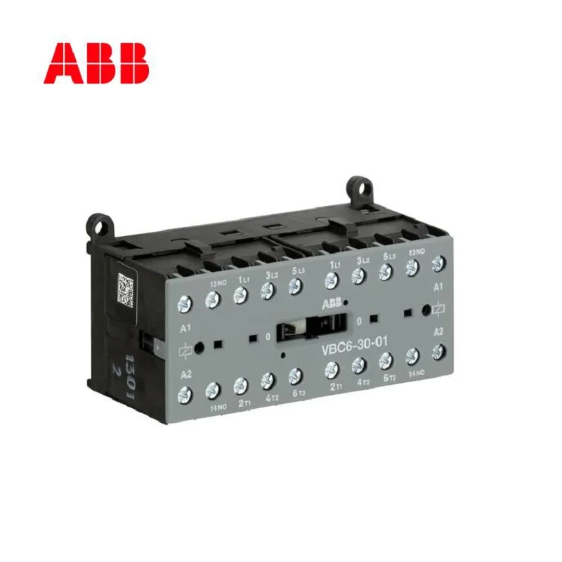 

ABB VBC6 3-pole mini reversing contactors DC operated VBC6-30-10 VBC6-30-01