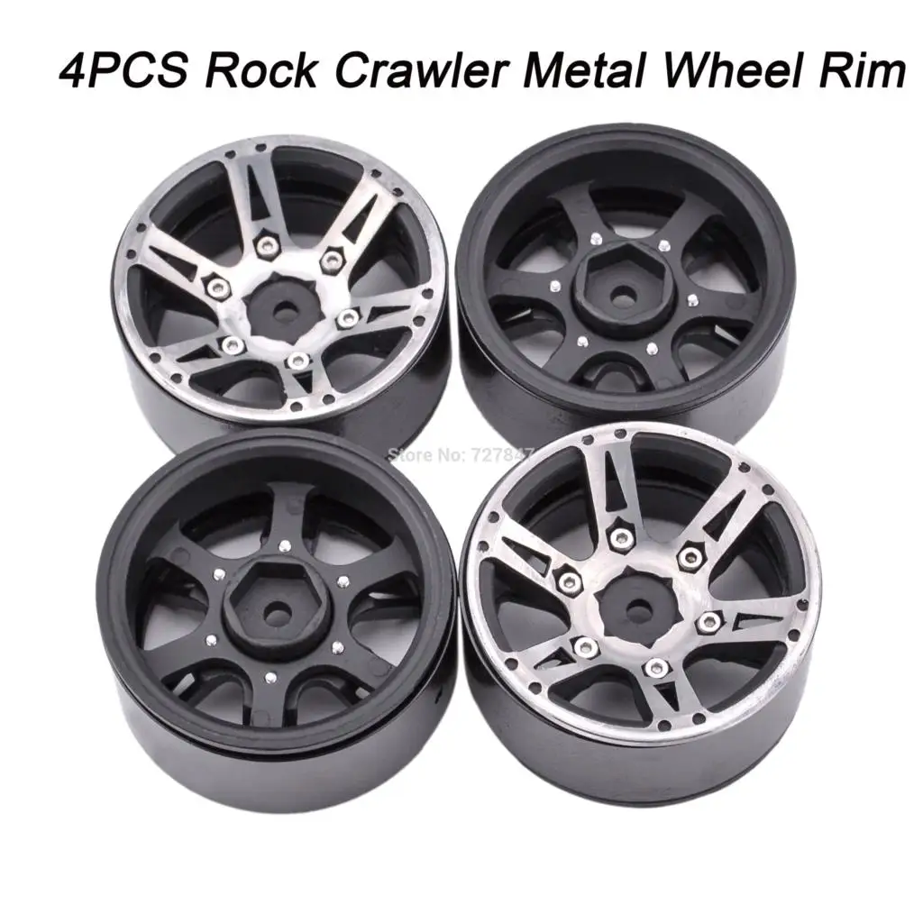 NEW RC Rock Crawler Metal Wheel Rim 1.9 Inch BEADLOCK for 1/10 Axial SCX10 90046 TAMIYA CC01D90 D110 TF2 Traxxas TRX-4
NEW RC Rock Crawler Metal Wheel Rim 1.9 Inch BEADLOCK for 1/10 Axial SCX10 90046 TAMIYA CC01D90 D110 TF2 Traxxas TRX-4