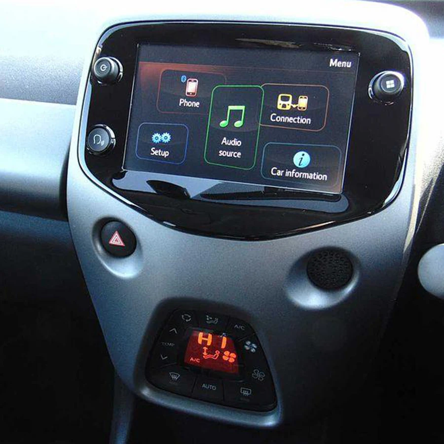 Фото Автомагнитола 2DIN Android для Toyota Aygo Citroen C1 Peugeot 107 108 2014 мультимедийный плеер навигация
